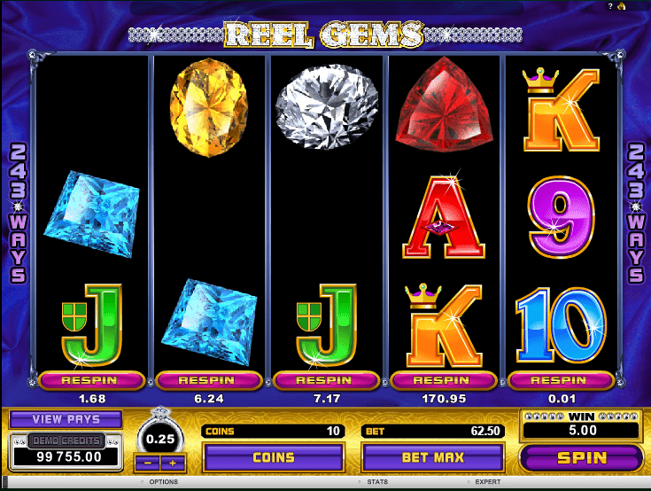 Reel Gems payline Symbol