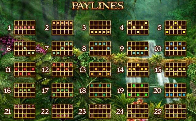 Heart of the Jungle Payline1