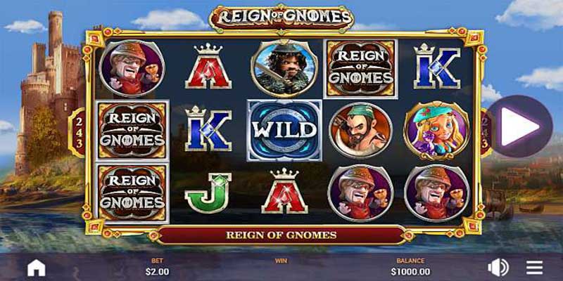 รีวิวออนไลน์สำหรับเกมสล็อต Reign of Gnomes