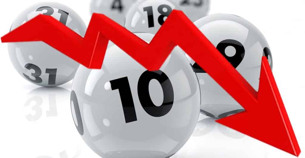 China lottery sales dropping