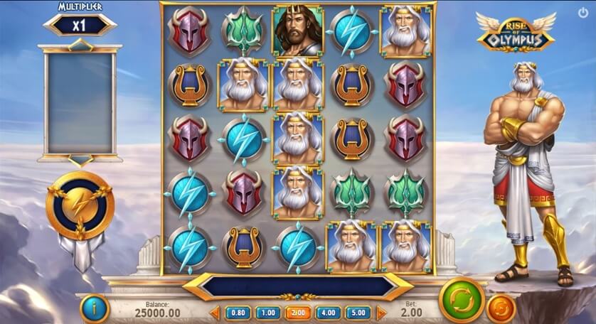Rise of Olympus Slot Symbols