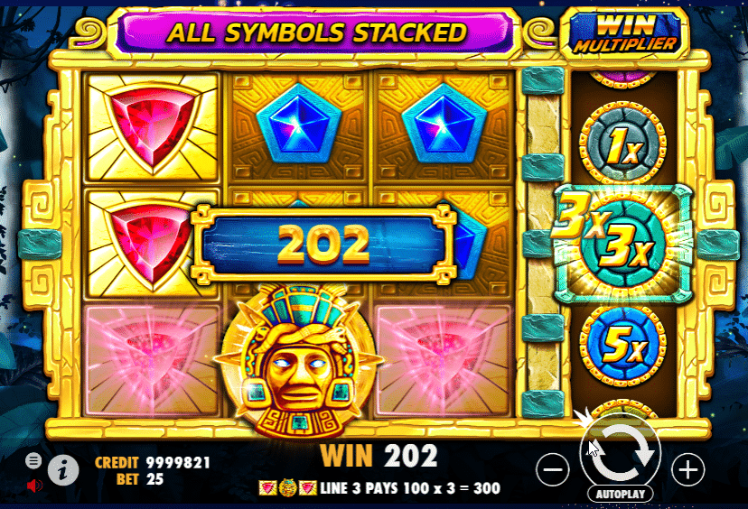 aztec gems slot win