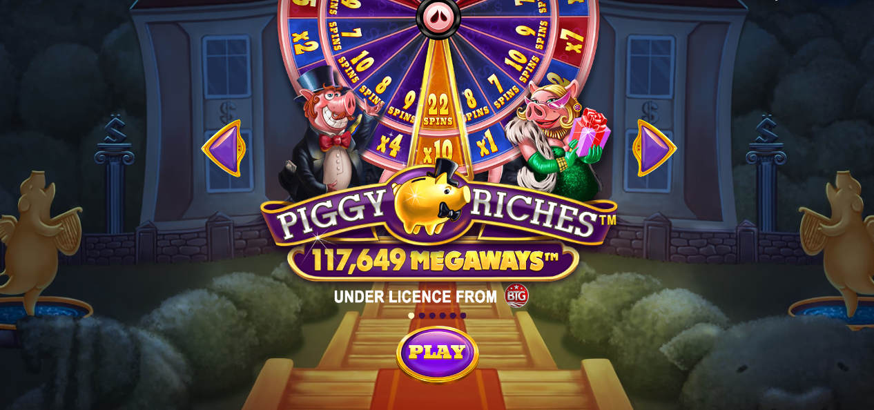piggy riches megaways slot featured