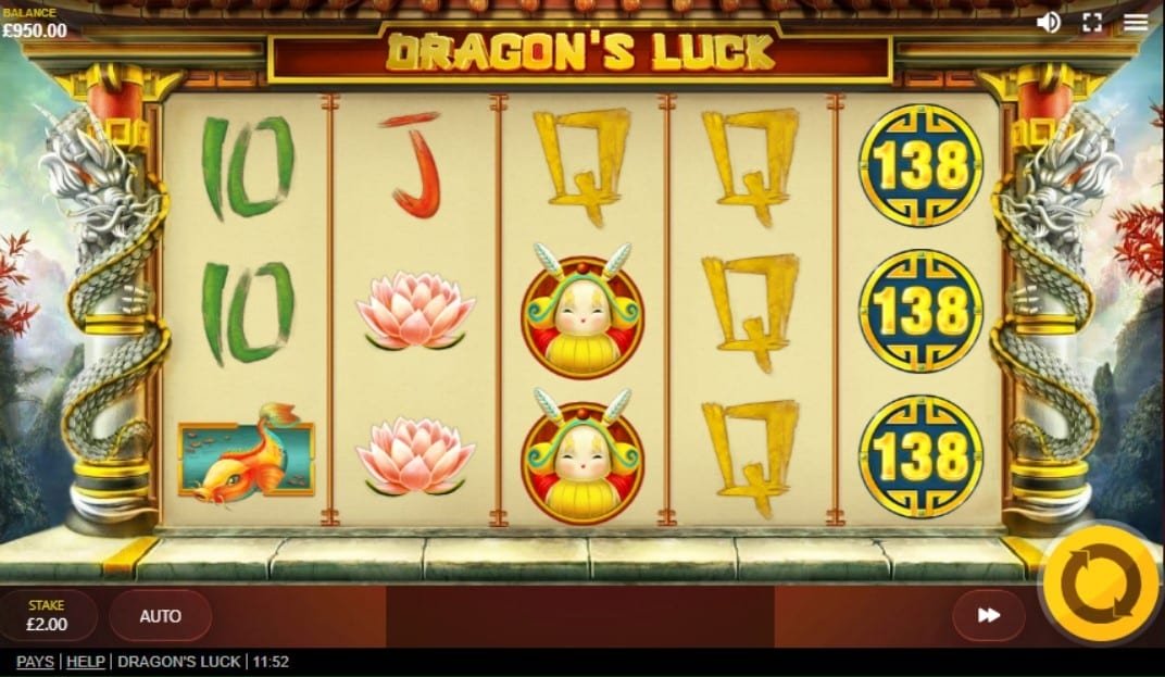 dragons luck slot