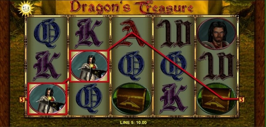 dragons treasure slot game